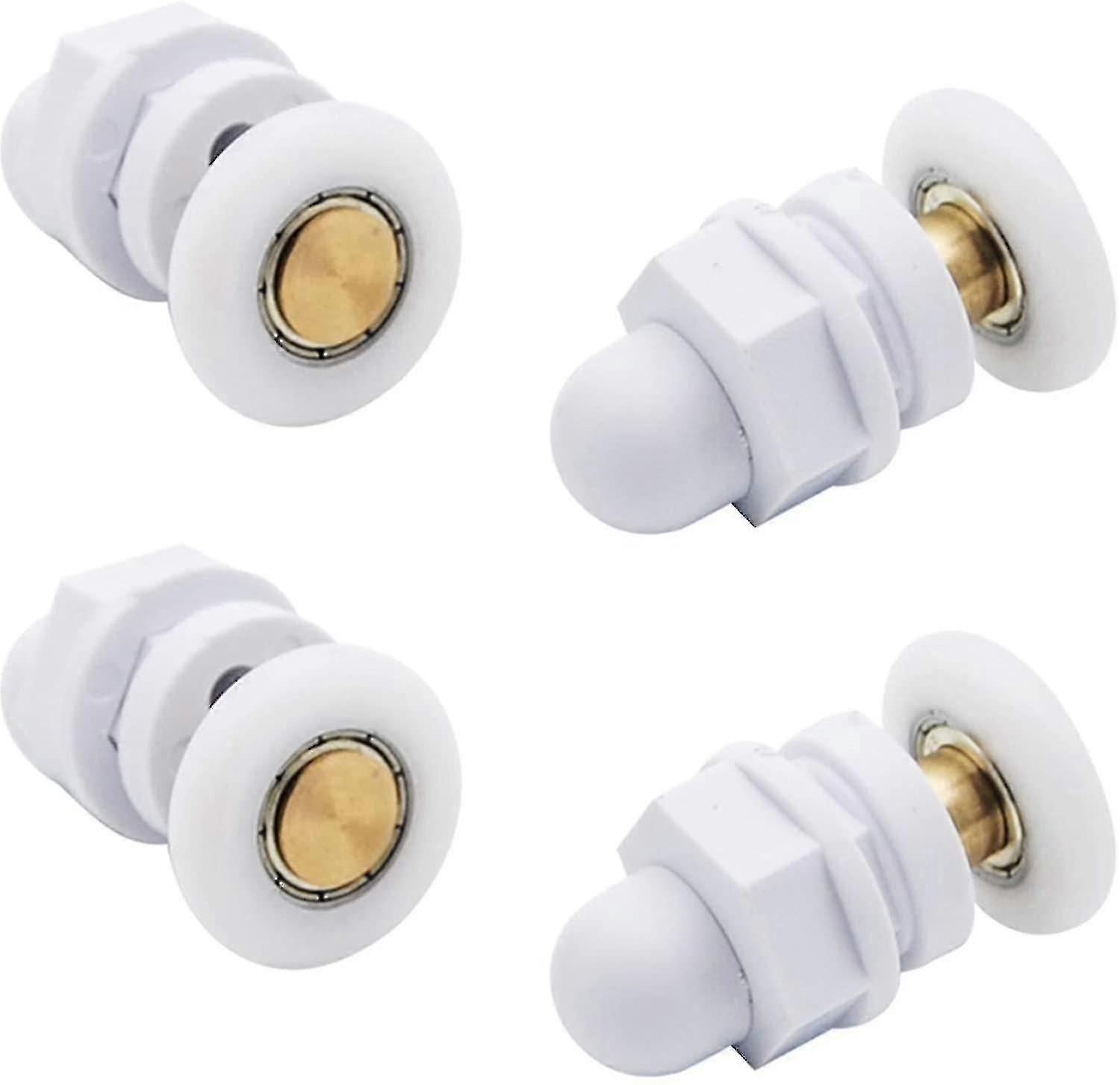 4 Stück Duschtür Schieberollen