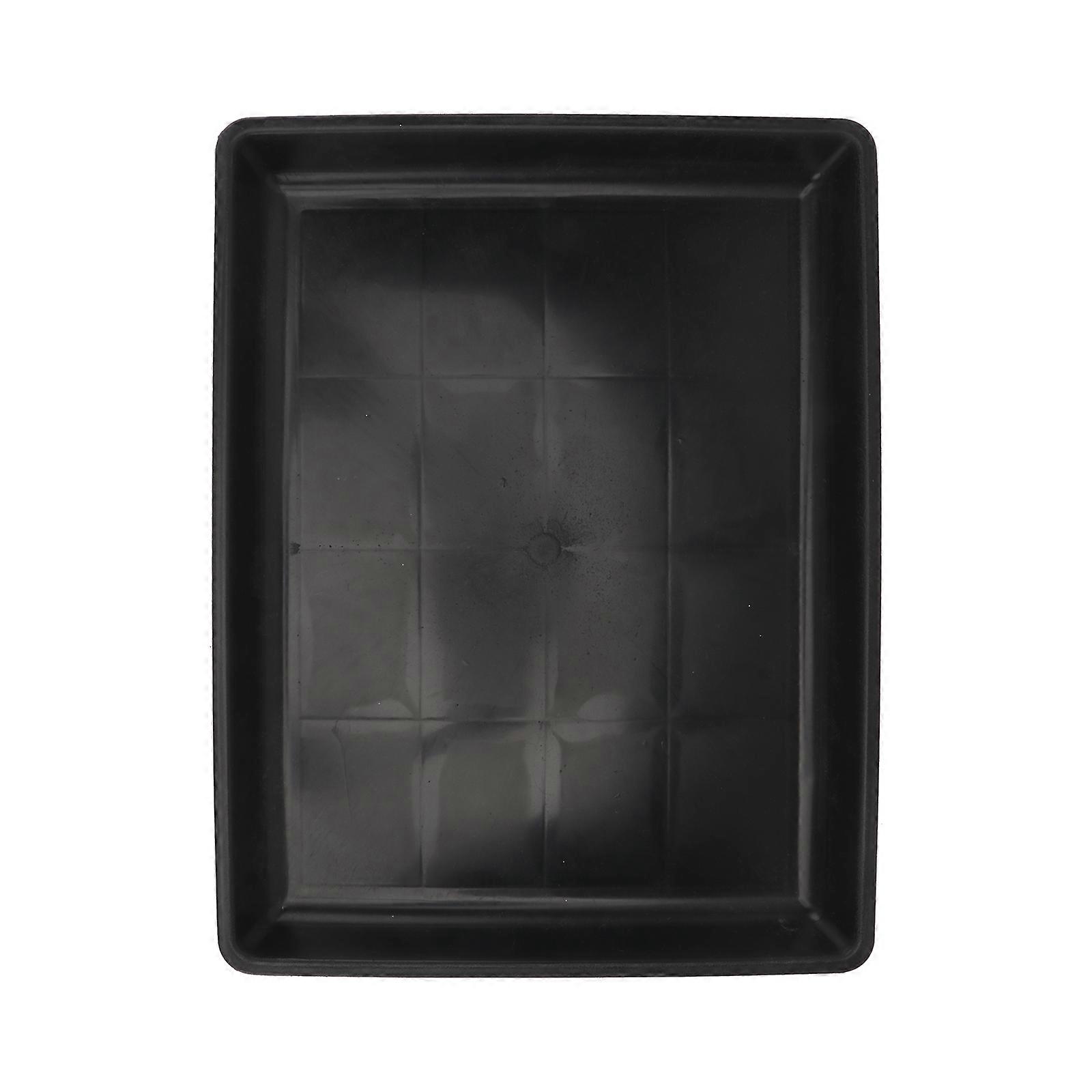 Plastic Pet Cage Tray Leakproof Tray for Home 1Pcs Black Cage Accessory