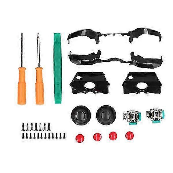 2025 2 Piece Joystick Replacement Kit Gamepad Repair Tools with Trigger Thumb Stick for XBox One
