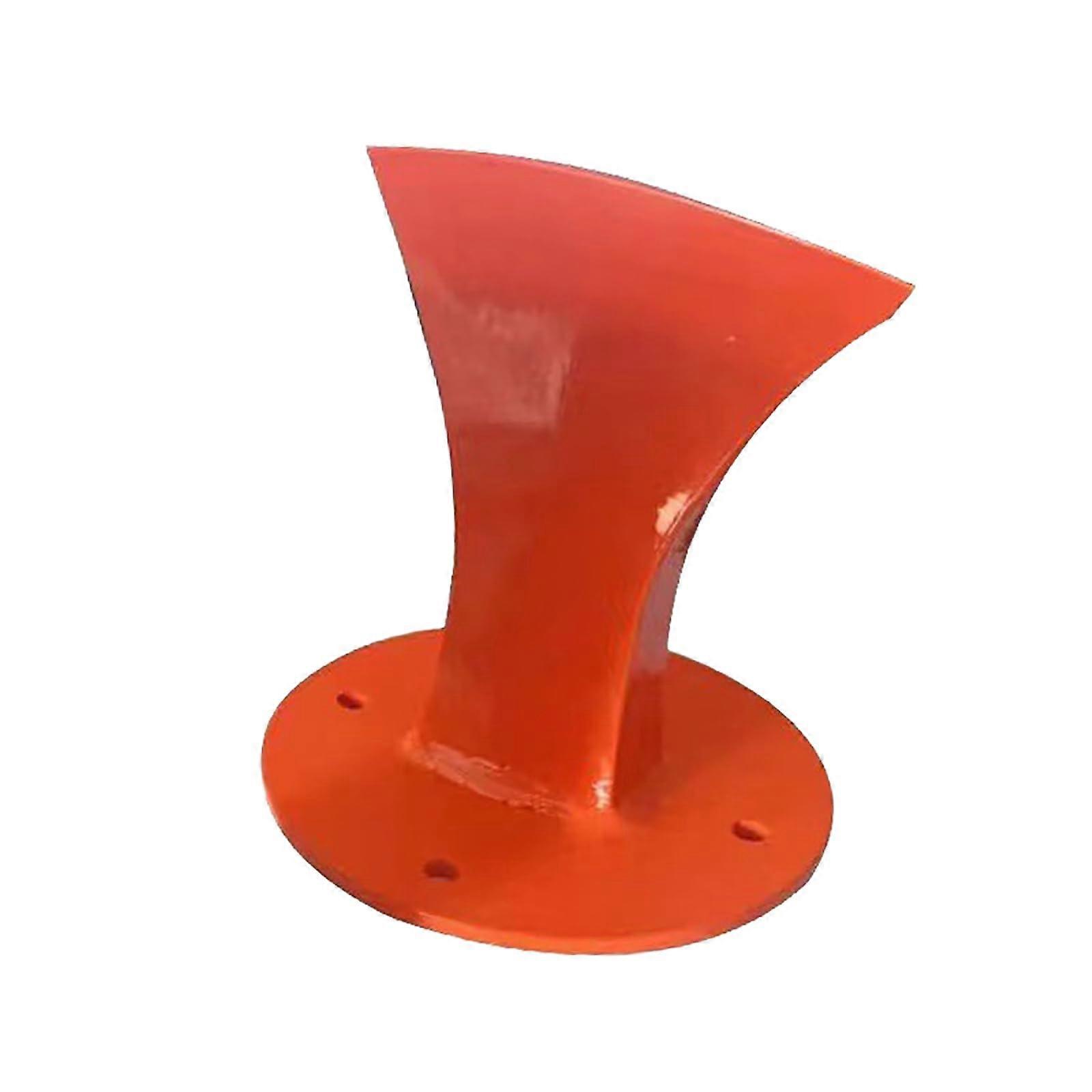 Kaminholz Anzündholzspalter – Manueller Holzspalter Keil für kleinen Holzofen, orange, robust und effizient A