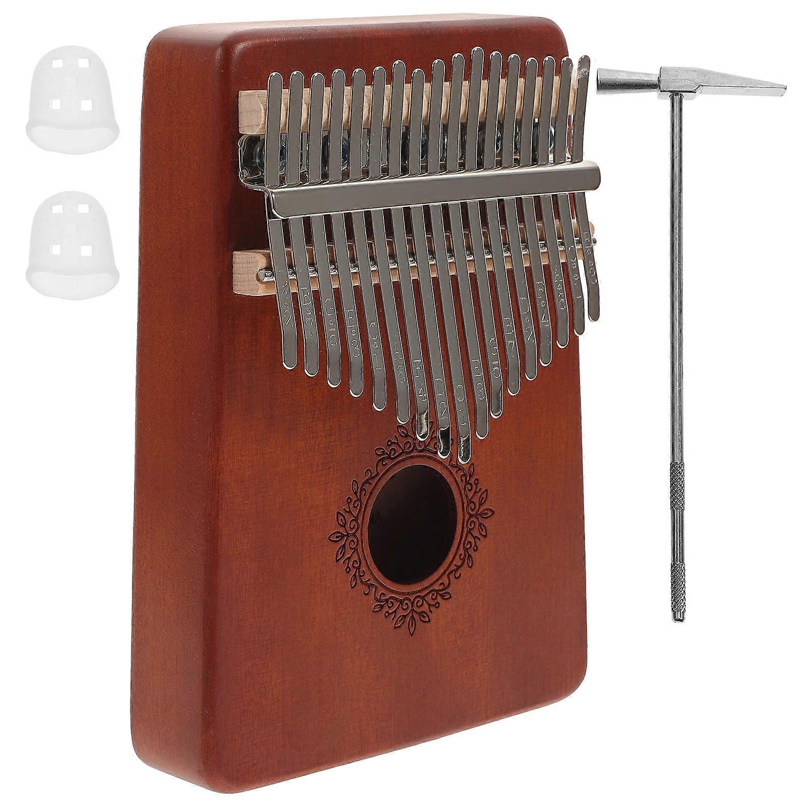 Vintage Kalimba Finger Piano for Beginners – Ethereal Sound, Durable Design, Perfect for Home Relaxation and Music Lovers