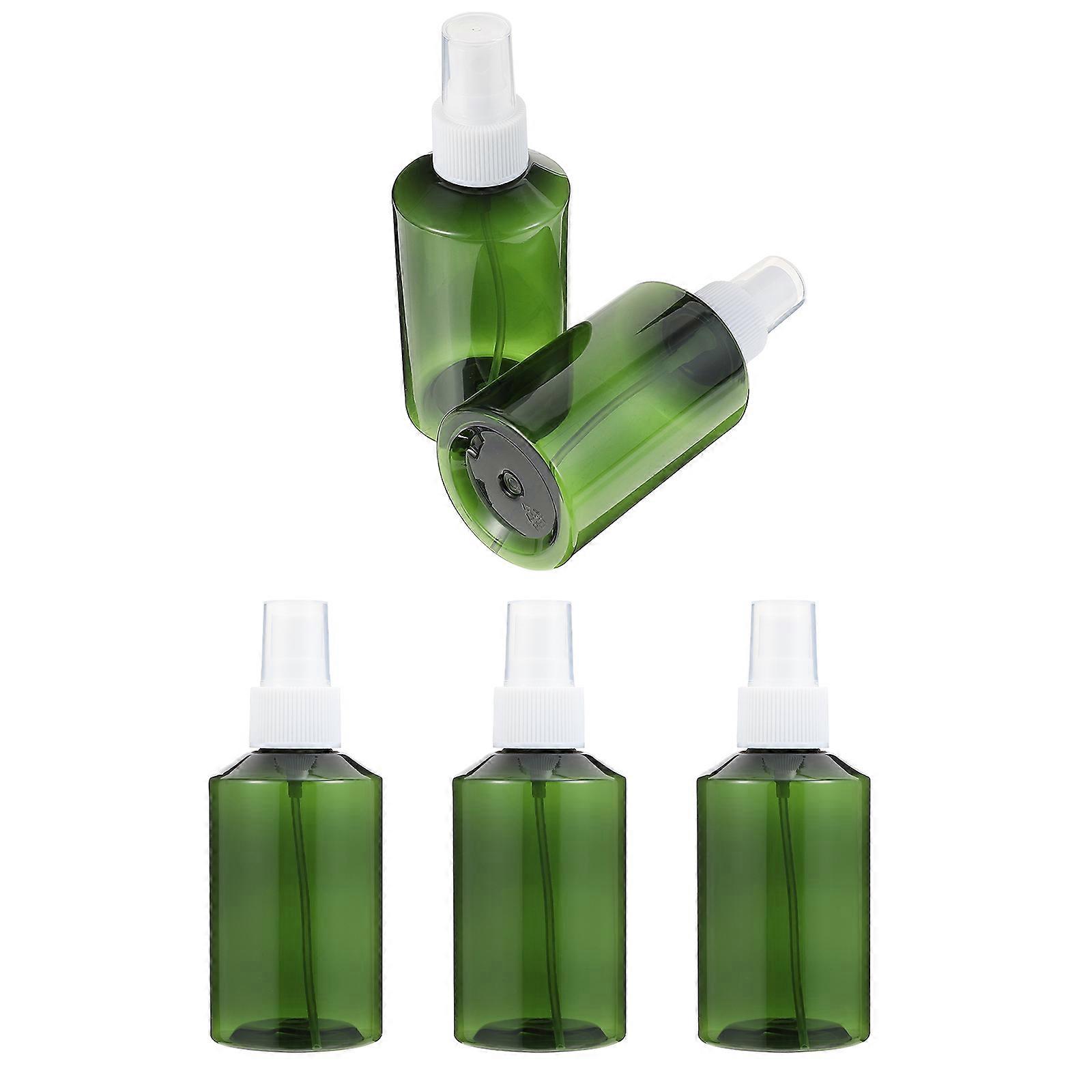 Durable Plastic Travel Dispenser Bottle for Home Use with Excellent Airtightness Green 5pcs