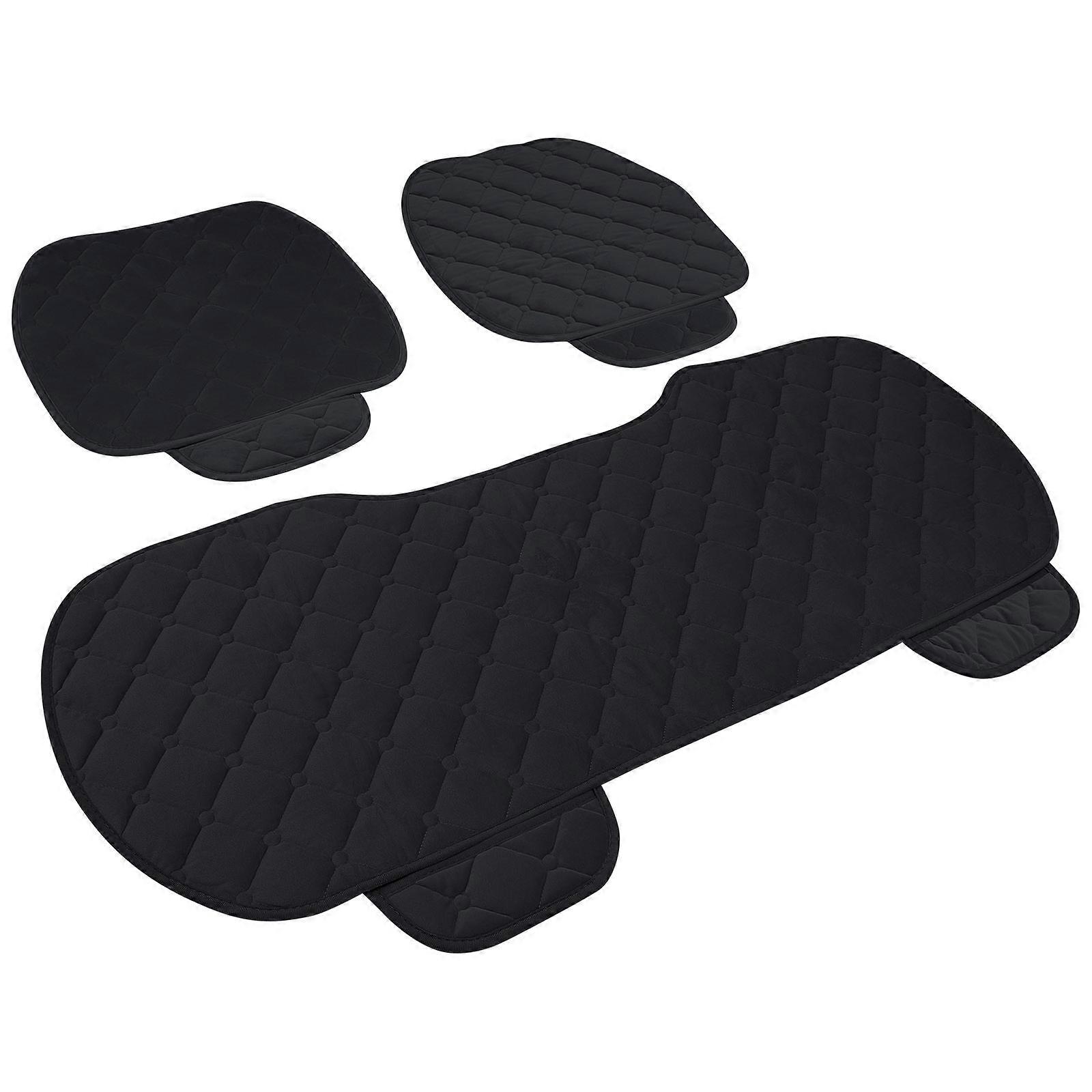 Comfortable Car Seat Cushions Rectangular Seat Mats For Winter Driving Car Owners 1 Set