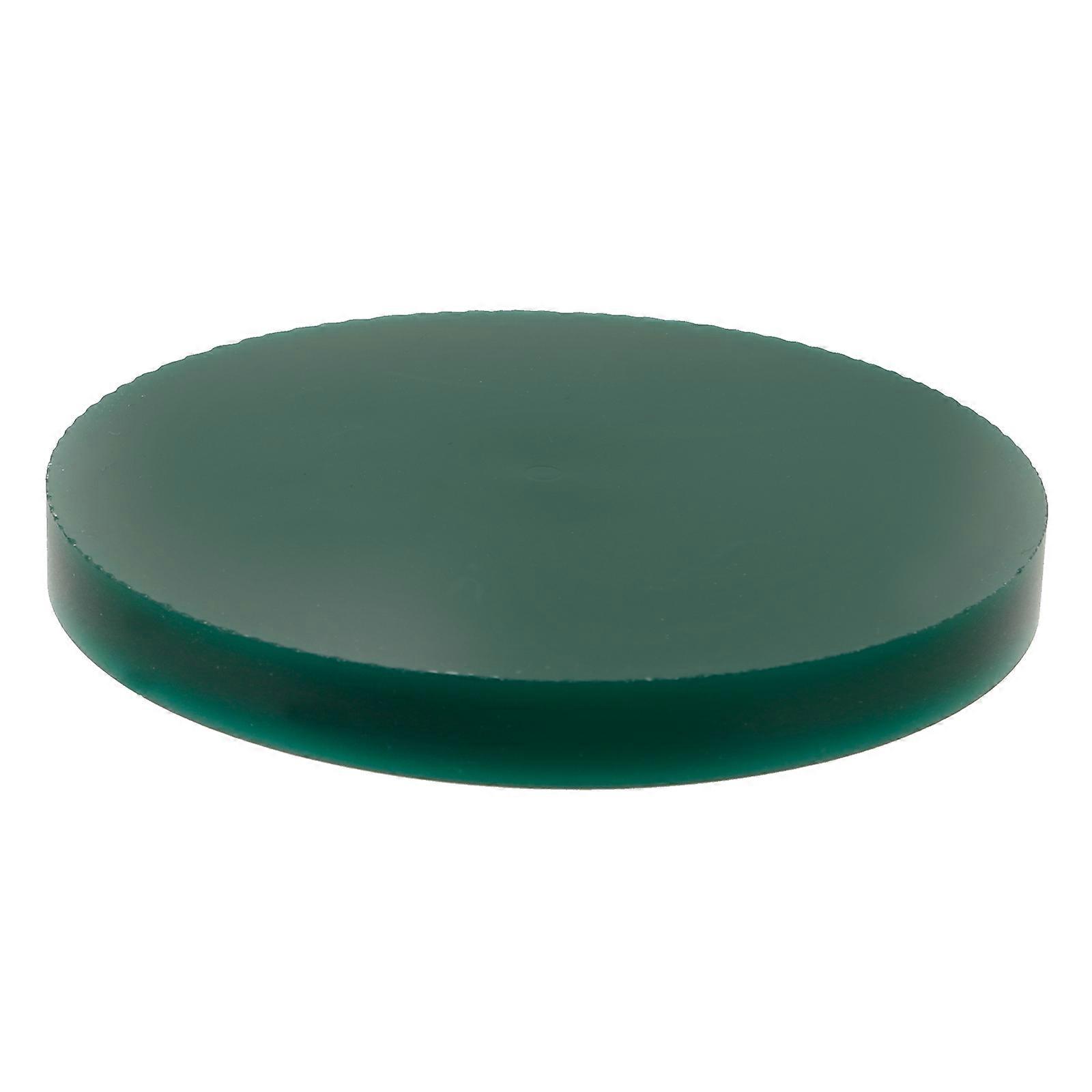 Round Wax Jewelry Block for Jewelry Making Dark Green Wax Material