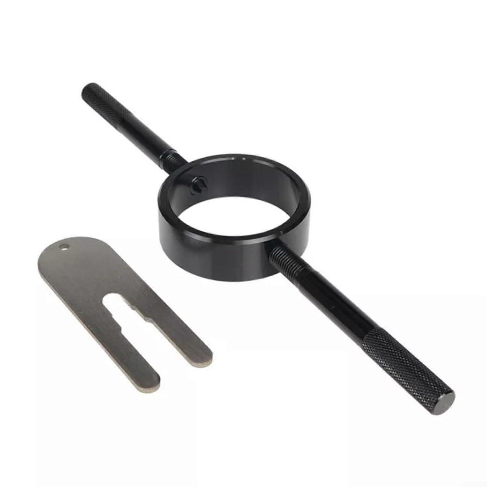 Motorcycle Fork Spring Compressor Tool Set Aluminium For Upside-Down Street Bike Forks Front Forks Springs (1 Set)