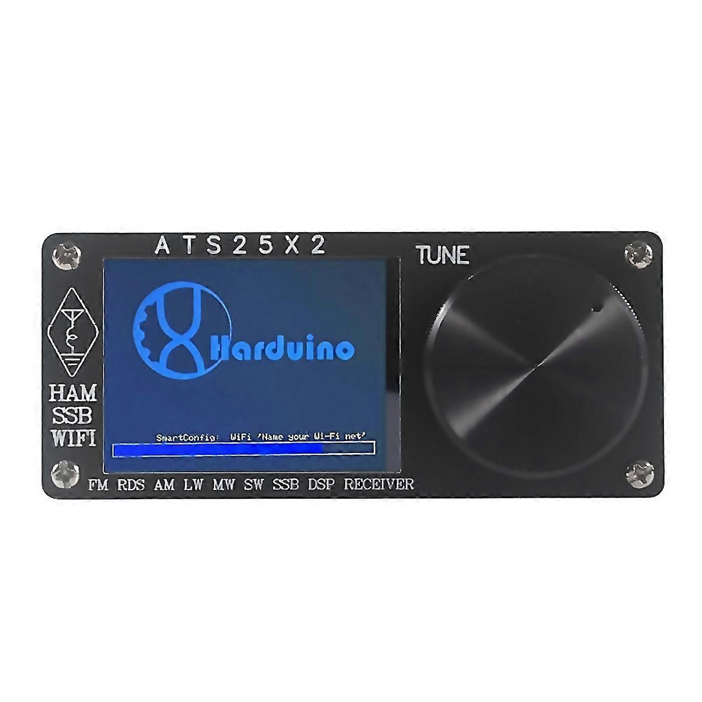 For Ats25x2 Full Band Fmlwmwswssb Sdr Radio Receiver Aviation Band Receiver With 24inch Color Touch