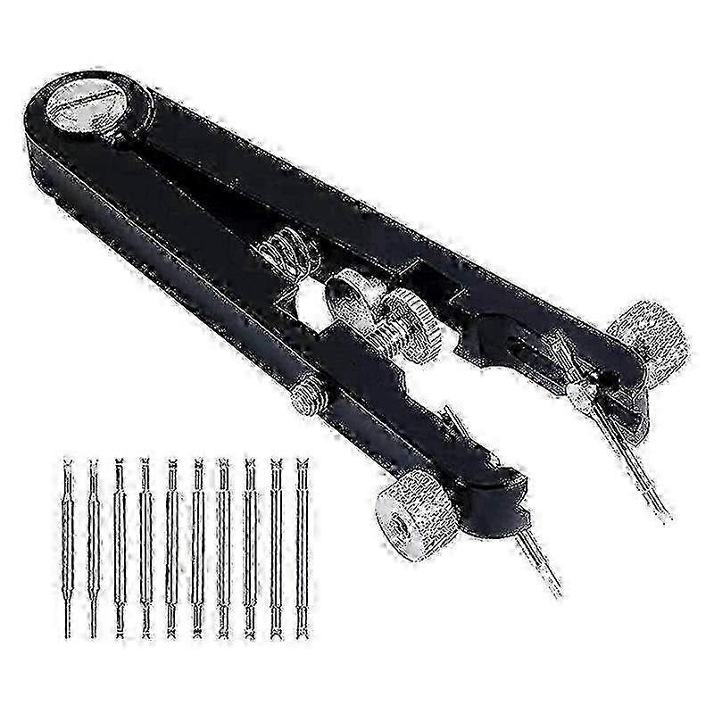 Watch Spring Bar Pliers and Tweezers Tool Set for Watch Band Repair, Replacement, and Maintenance