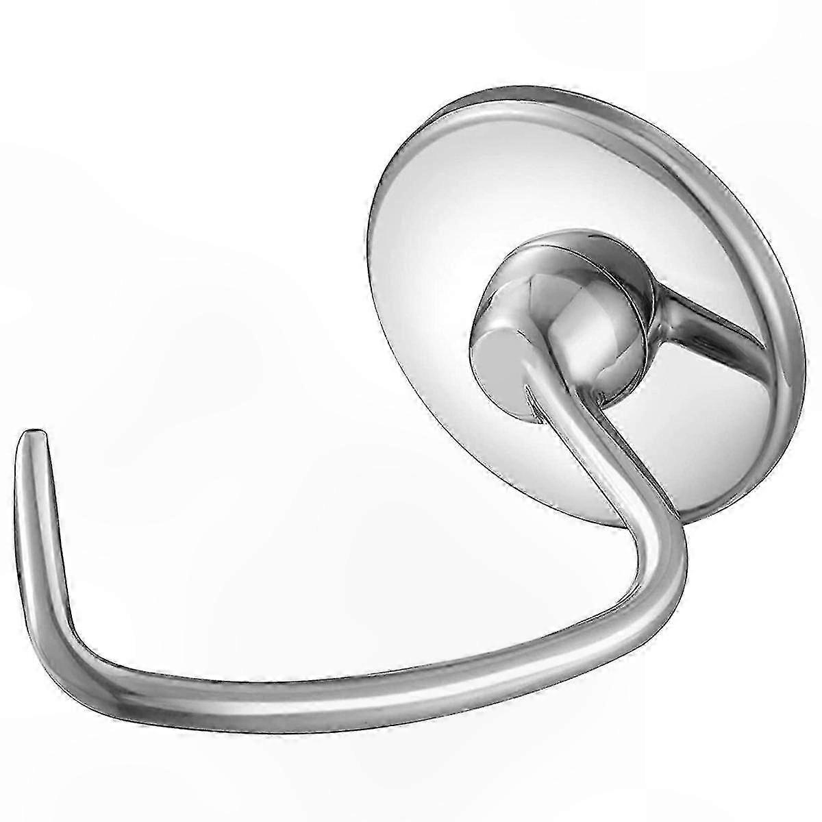 Dough Hook for 4.5-5 Qt Tilt Head Stand Mixers, Stainless Steel Bread Mixing Attachment Replacement Part