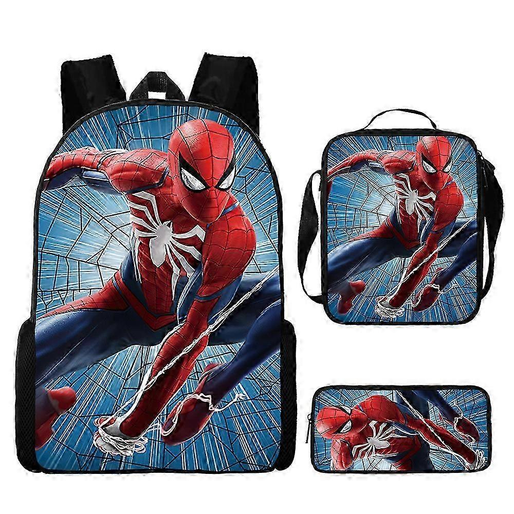 Marvel Spiderman Student School Bag Large Backpack JJM