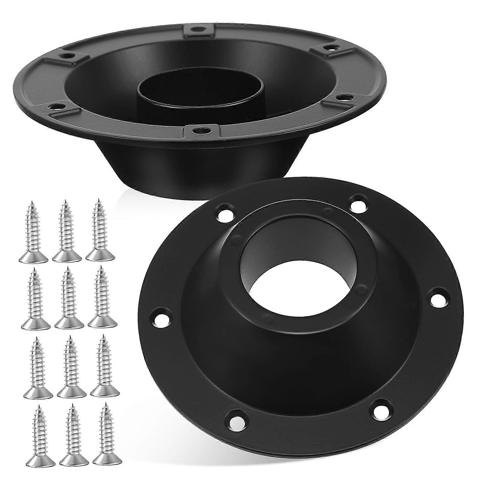 2 pieces RV table base bracket aluminum table leg mounting for motorhomes and campers, stable, versatile, elegant design for dining and work surfaces.