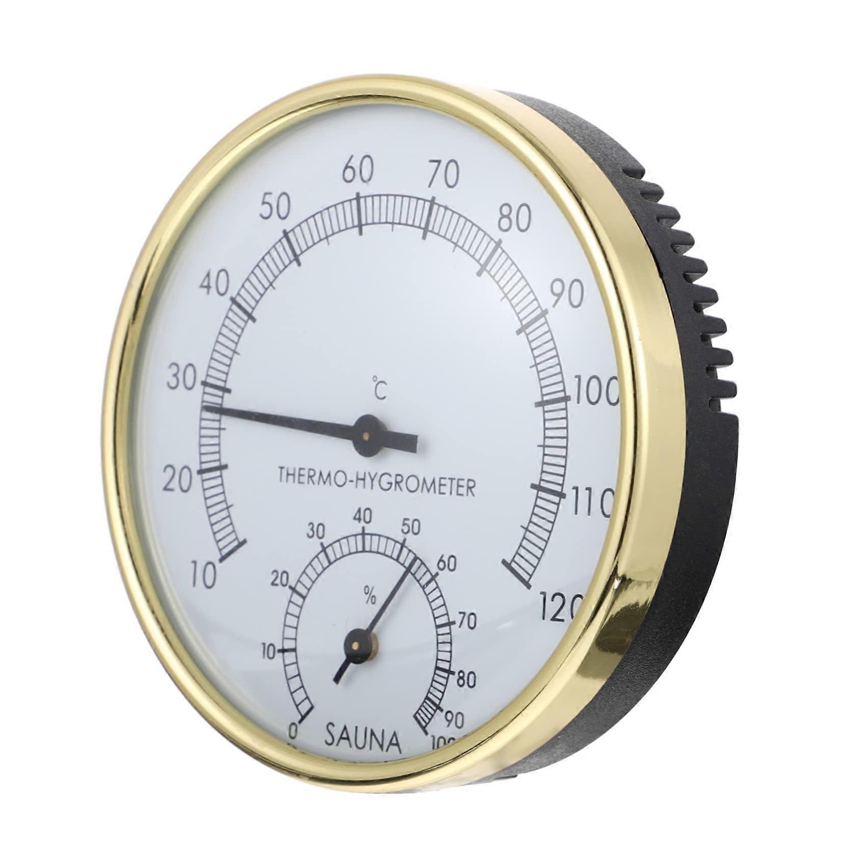 Thermometer Hygrometer Digital Moisture Meter for Sauna - ABS Multi-Purpose Temperature and Humidity Gauge
