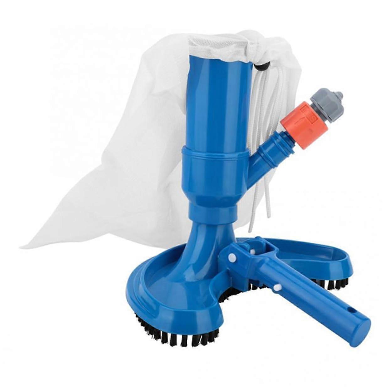 Swimming Pool Jet Vac Mobile Cleaning Device with Vacuum Suction Cup and Complete Pool Cleaning Set for Clear Water