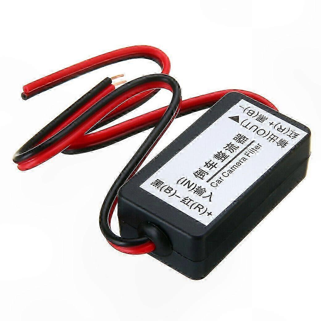 DC Power Relay with Capacitor Filter for Automotive Backup Camera Systems