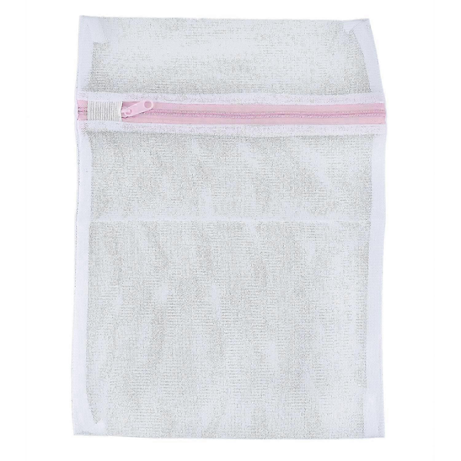 Tvätt Underkläder Nät Mesh Tvättmaskin Väska Strumpor Behå Väska 23cm x 30cm