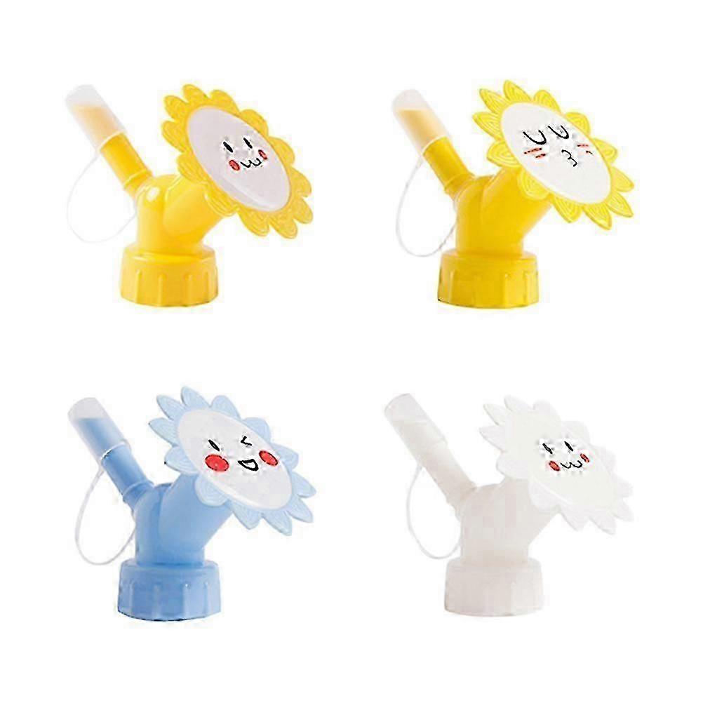 4 Pcs Shower Sprayer Can Cap Sprinkler Watering Can Spout Cap Watering Bottle Cap Sprinkler Bonsai Watering Can Sprinkler