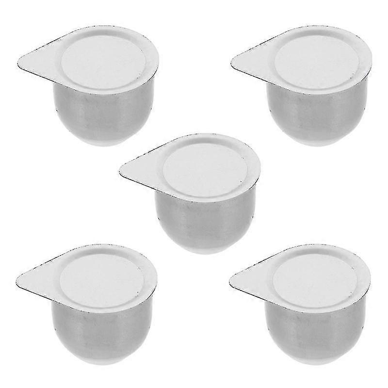 Set of 5 Nickel Crucibles for Laboratory Applications