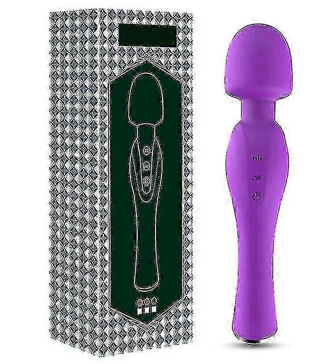 Chronus Personal Massager Wireless Handheld Massager With 8 Powerful Speeds And 20 Modes Waterproof (purple)