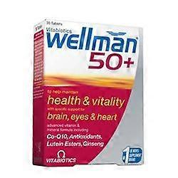 Vitabiotic Wellman 50+ 30 Tabs - 4 Pack