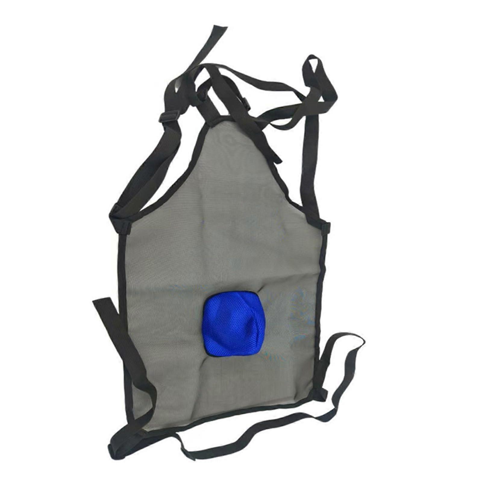 Livestock Apron Supplies Wear Resistant With Adjustable Strap For Goats Sheep Breeding Control Skirt Goat Breeding Control Blue