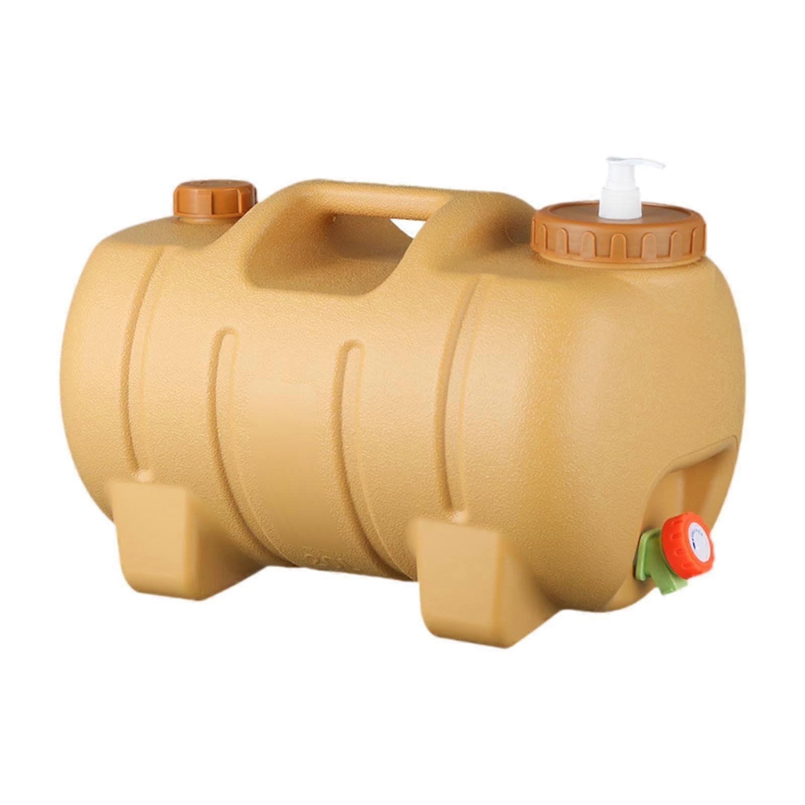 Pig Shaped Water Container Canister 20 L Practical Camping Adorable Bucket Carrier for Driving Emergency RV Drinking BBQ