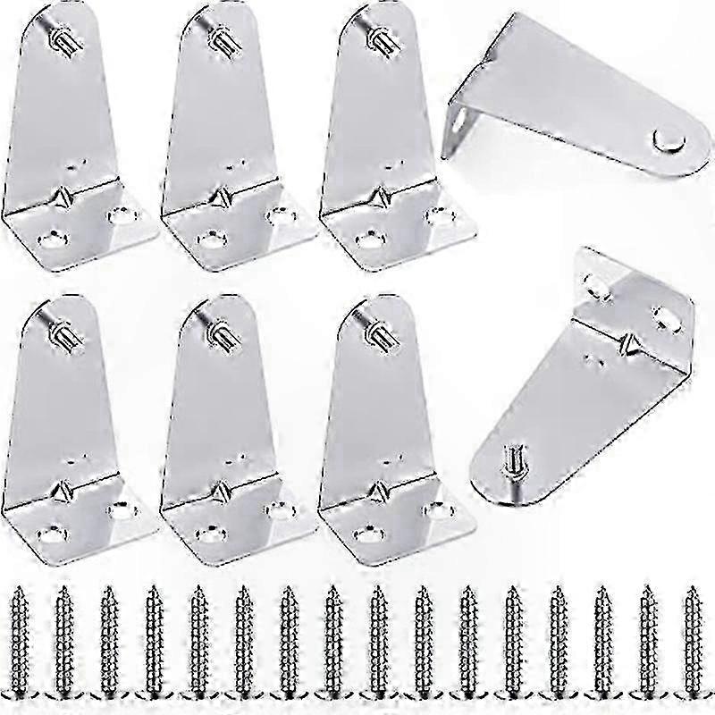 Replacement Brackets for Horizontal Blinds, 8-Pack with Screws for Metal Shades