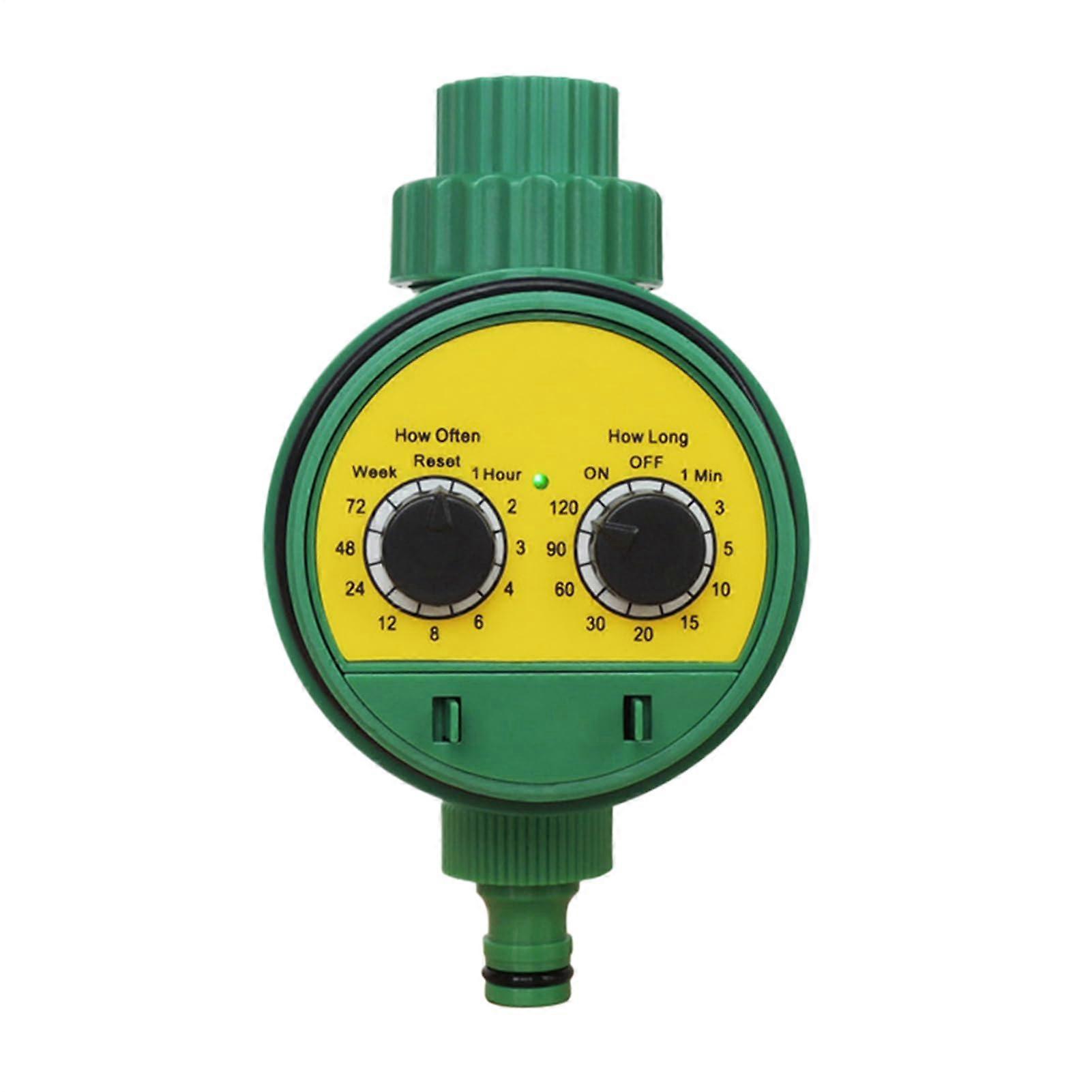 Garden Watering Timer, Programmable Irrigation Device for Lawns, Greenhouses, Backyards - Jam Proof, Precision, Digital Control