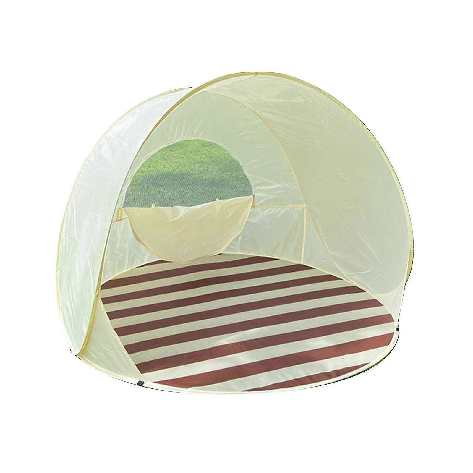 Automatic Quick Open Camping Tent with Carring Bag Outdoor Quick Setup Tent 3-4 Persons Beach Tent Easy to Setup Multicolor