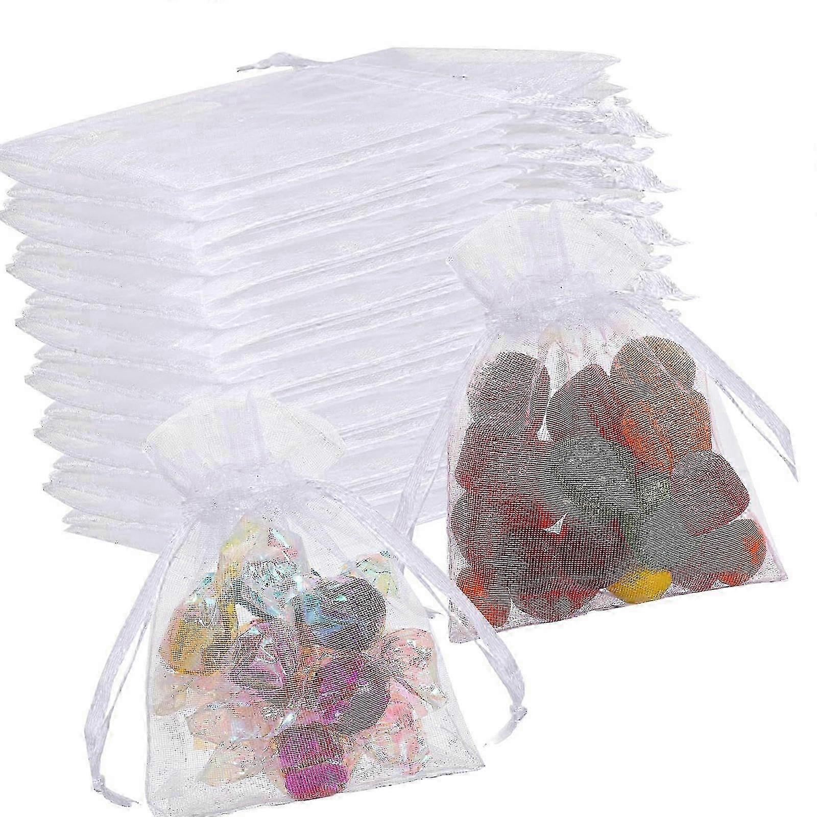 Assorted Organza Gift Bags with Drawstrings - Versatile Party Favou...