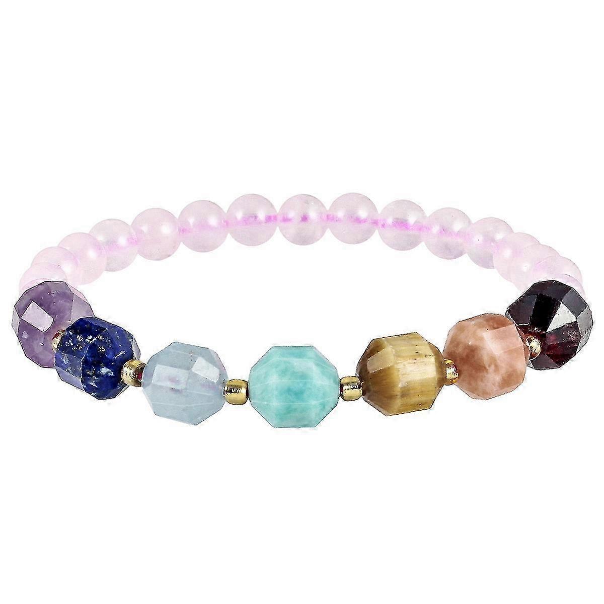 Bracelet-Pink Quartz-Girly Charm-Sweet Elegance