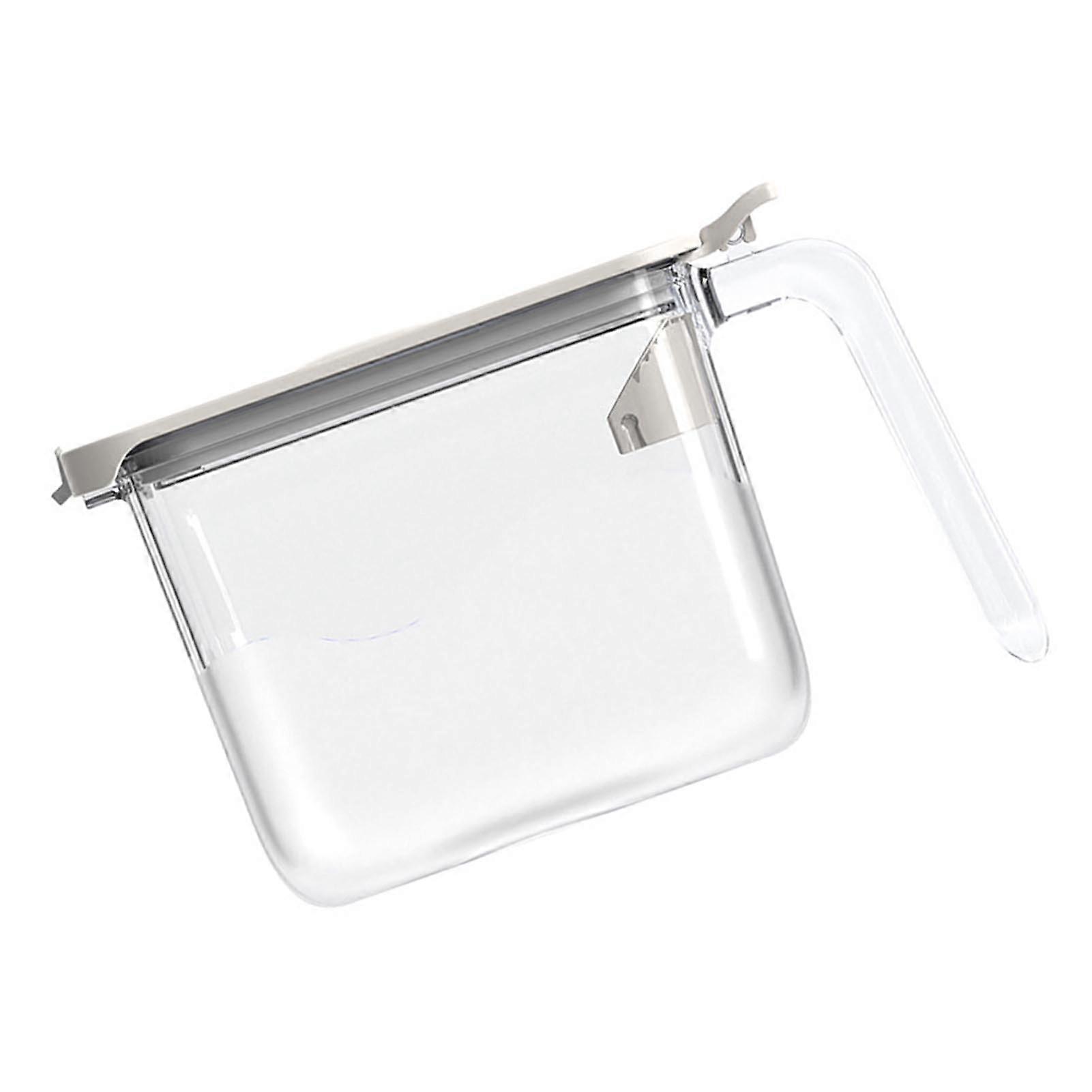 Kitchen Spice Box with Handle Spoon 480ml Clear 95x156mm