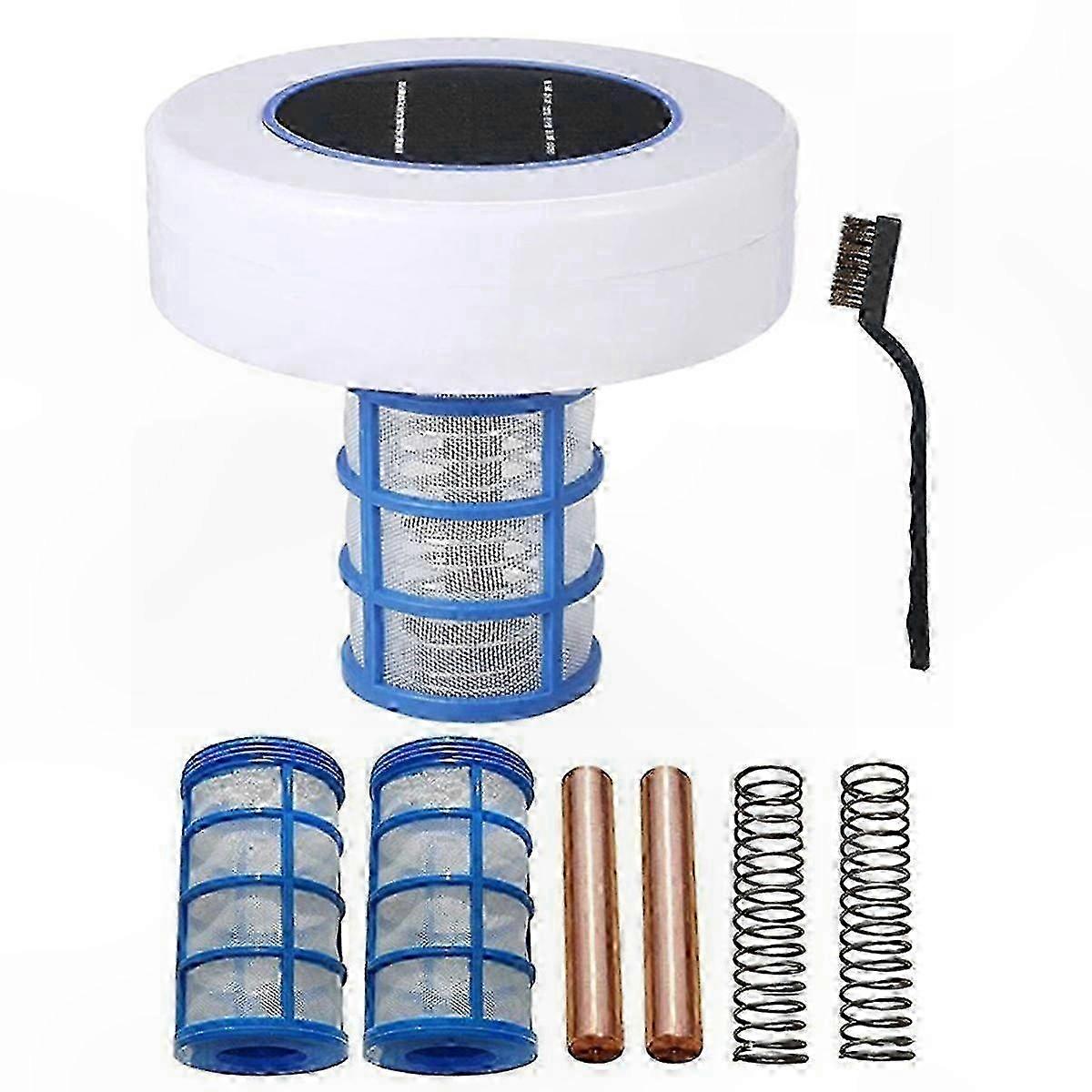 Solar-Powered Pool Water Purifier, Eco-Friendly Chlorine-Free Algae Remover for Swimming Pools and Spas