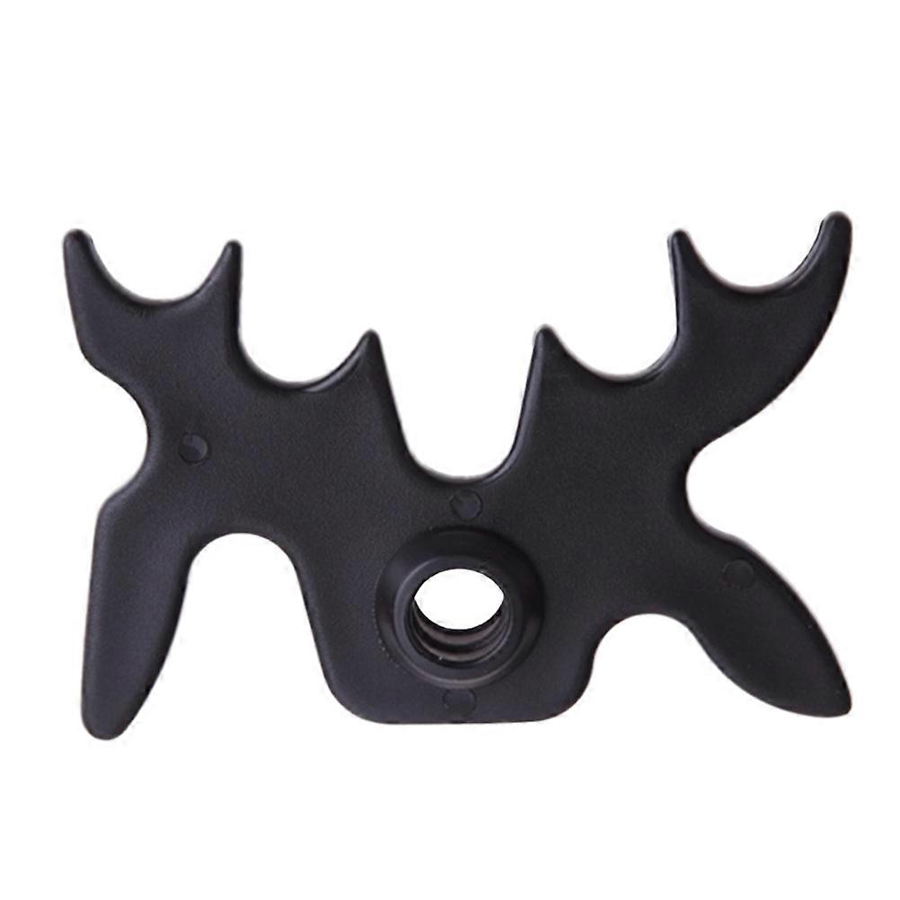 Pool Queue Rack Billard Queue Queue Halter Geweih Design Für Snooker Matches Schwarz 1Pack