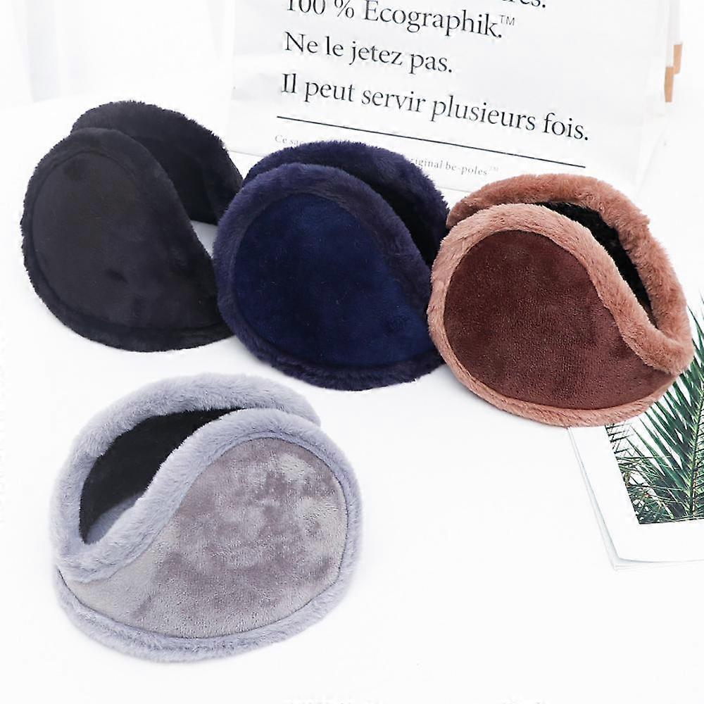 Warm Fleece Earmuffs, Outdoor Windproof and Thickened, Suitable for Outdoor Cycling and Survival