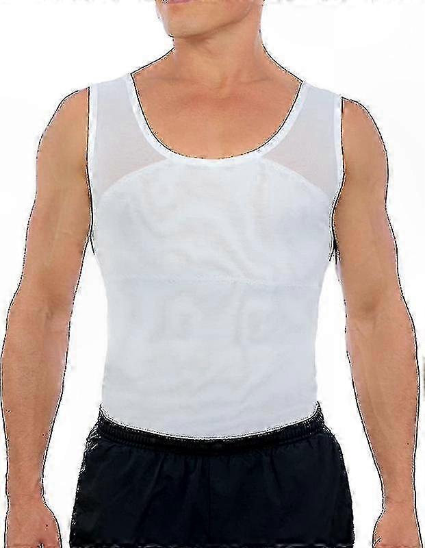 Men's Compression Top for Chest Support and Posture Improvement Athletic Shapewear