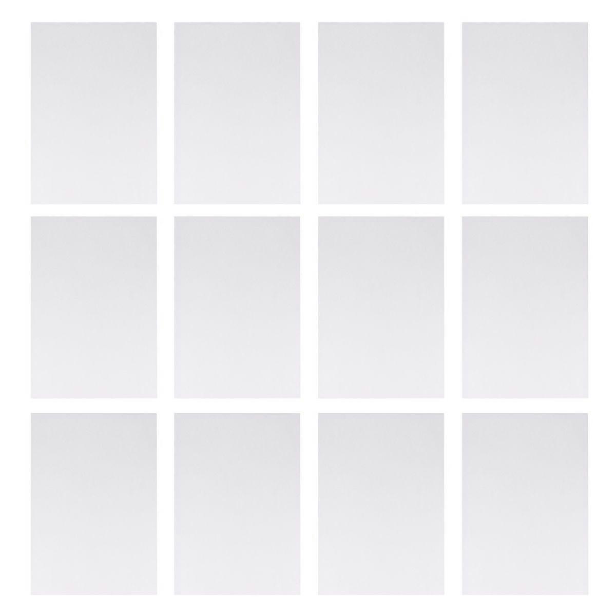 100 Sheets White A4 Release Paper Hand Account Anti-adhesive Paper Anti-stick Isolation Paper Double-sided Blank Release Paper for Home Office (White)