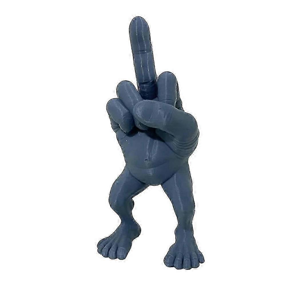 Finger With Legs, Quirky Finger Statue, Novelty Finger Home Desk Decoration