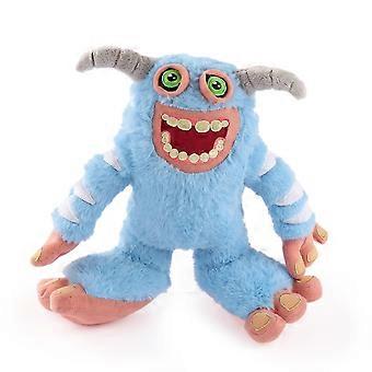 My Singing Monsters Cute Monster Choir Games Plush Toy Dolls（Blue）