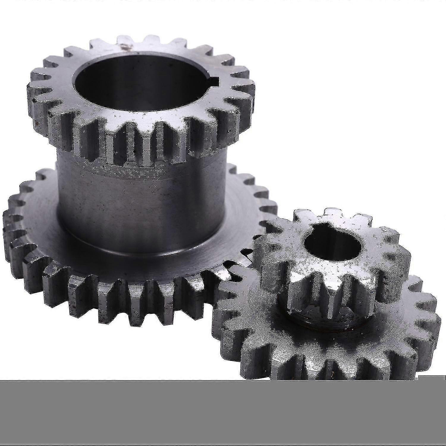 2pcs/set Dual Gears for Metal Lathe CJ0618 Model T29XT21 T20XT12