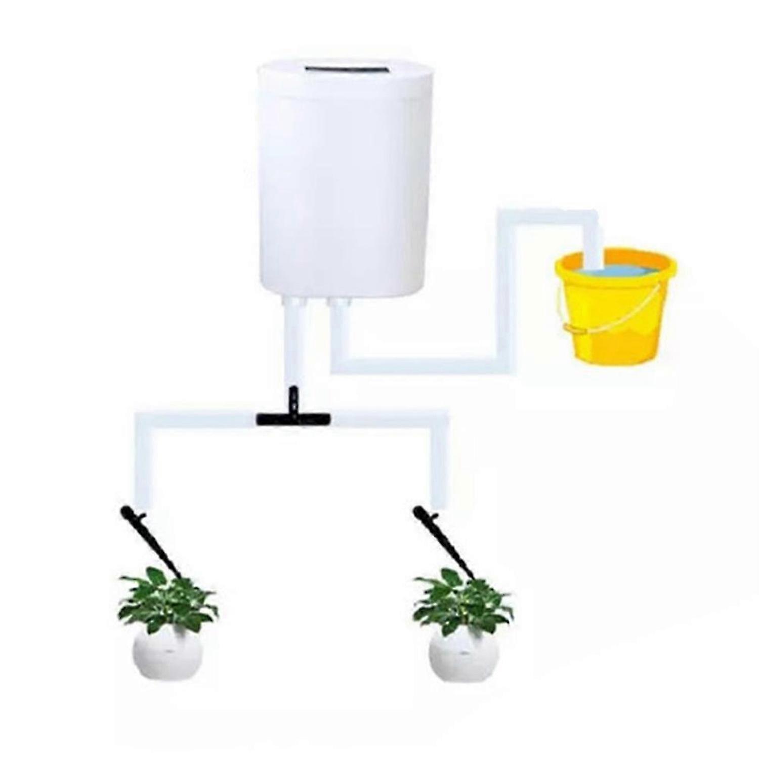2 Head Pump Timer System Outdoor Automatic Watering Pump
