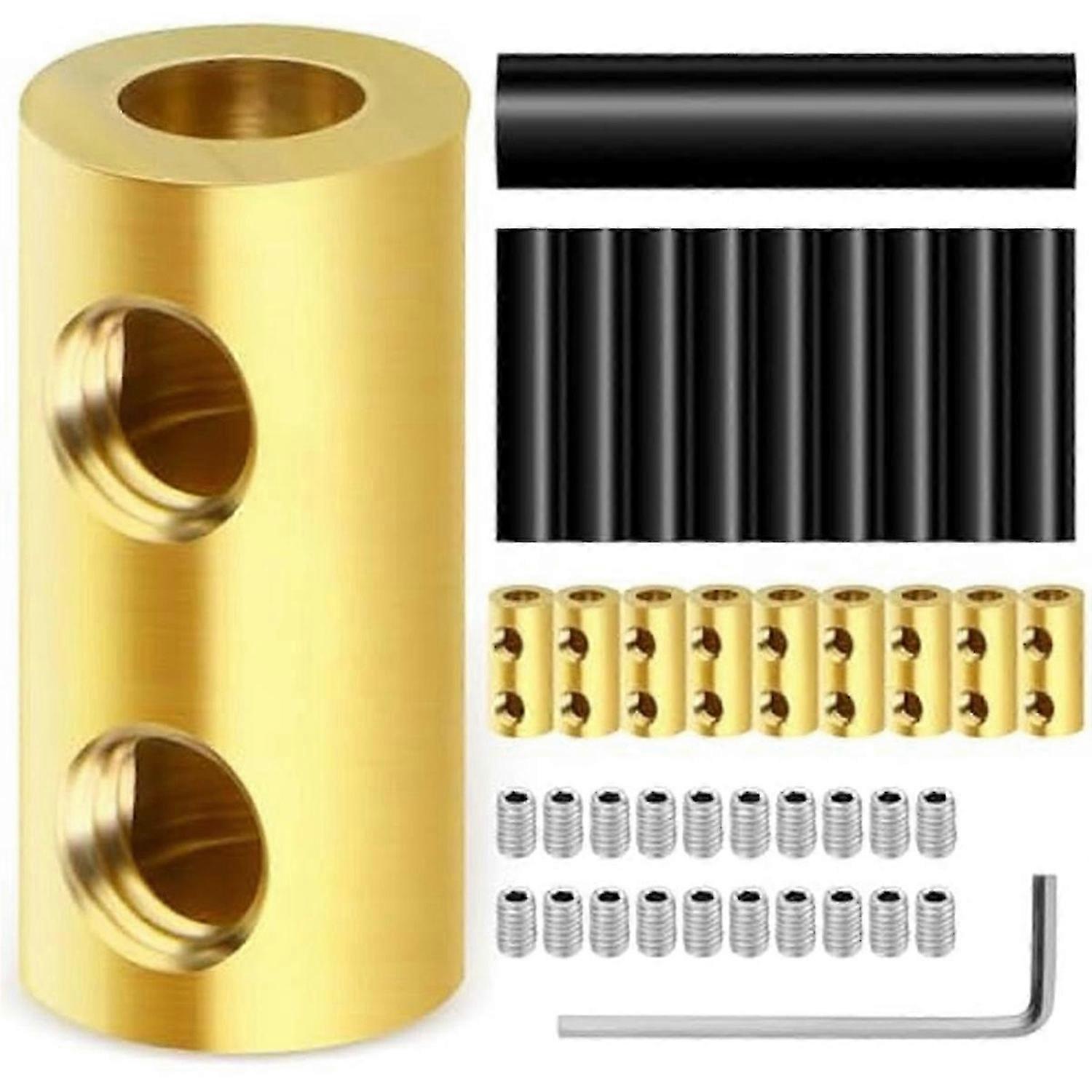 10PCS 8Awg 60A Quick Wiring Connection Terminal, Wire Connector