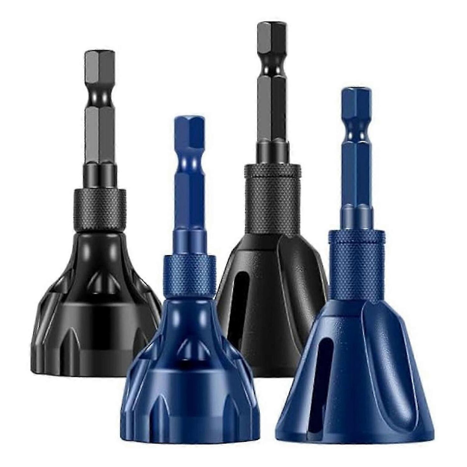 4Pcs Deburring External Chamfer Tool Deburring Chamfering Drill Bit,Bolt Thread Repair Tool, for 5-2
