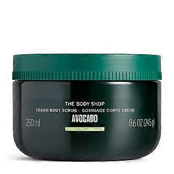 The Body Shop Avocado Cream Body Scrub 250 Ml For Women