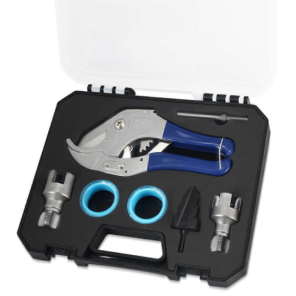 1/2 Inch 3/4 Inch PPR Pipe Complete Threading Kit with Internal External Taps Dies Reamer Pipe for DN15 DN20 Plumbing