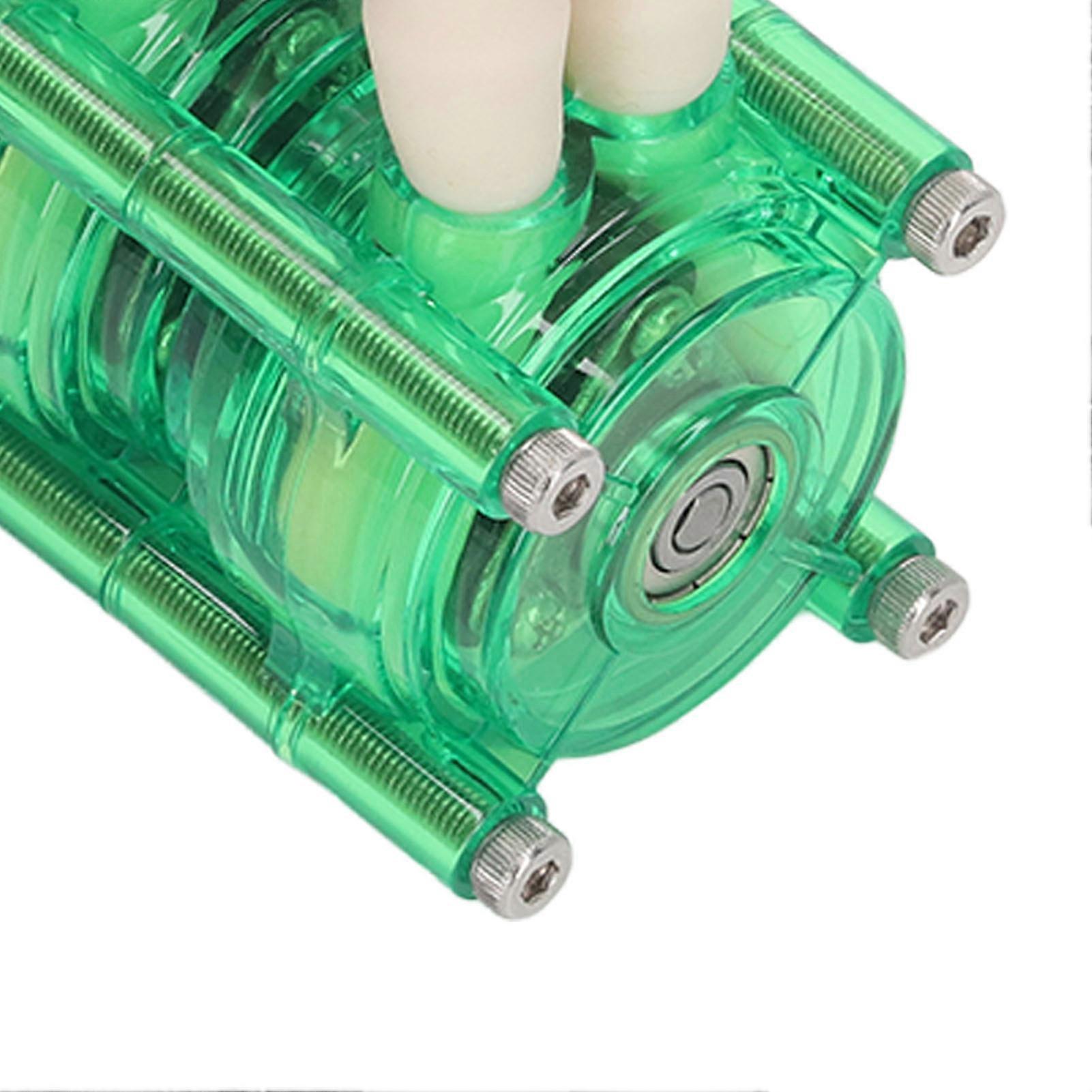 Double head peristaltic pump, green shell, yellow tube, large flow, corrosion resistant, 700 ml/min, DC12 V, 1200 mA