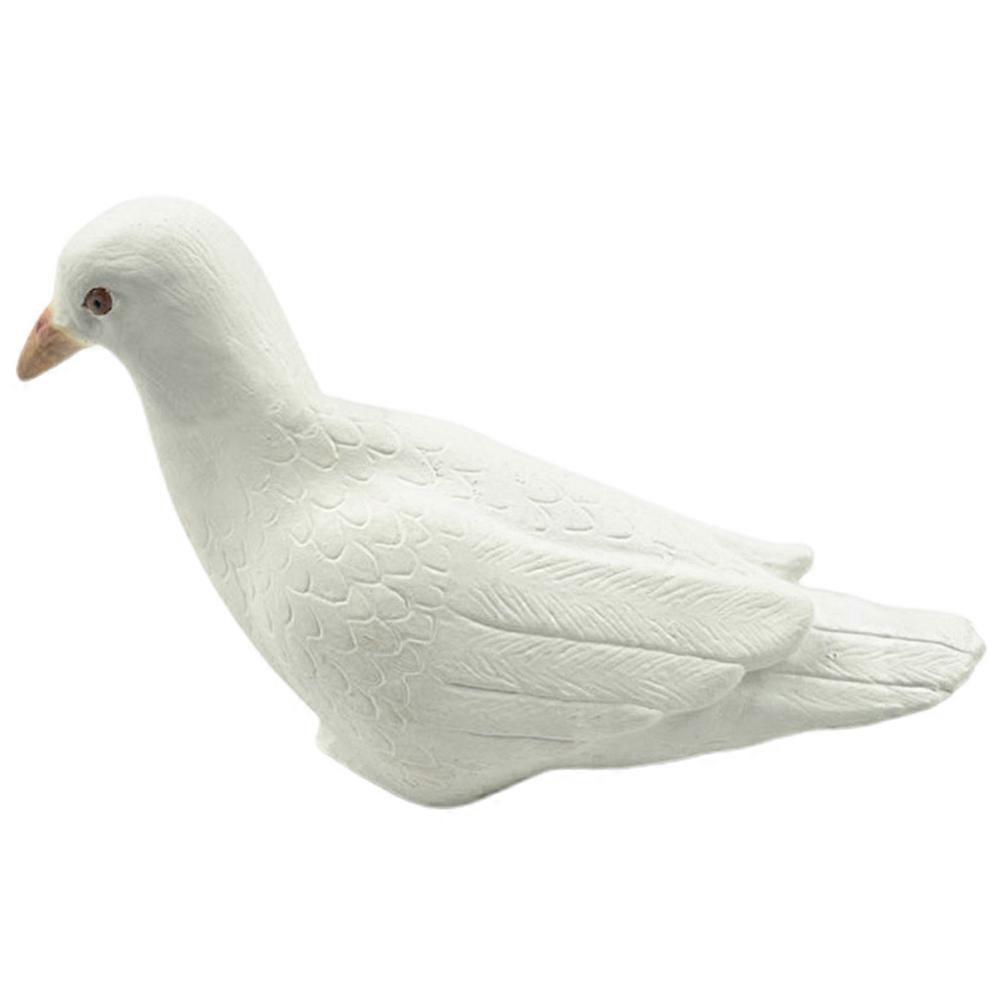 Rubber Dove Statue Trick Prop for Performance 3Pcs Decoration
