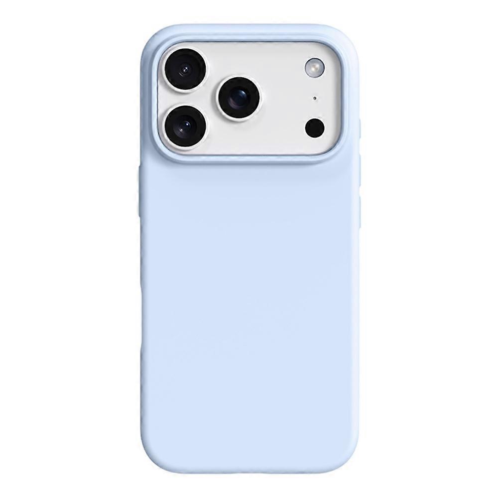 For iPhone 17 Pro Max Case Ultra Thin Liquid Silicone + PC Anti-Scratch Phone Cover with Camera Touc