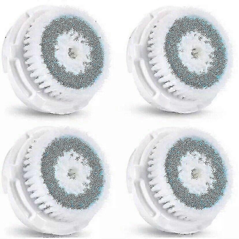 4-pack Deep Pore Replacement Facial Brush Heads For Clarisonic Mia 1 Mia2 Sensitive