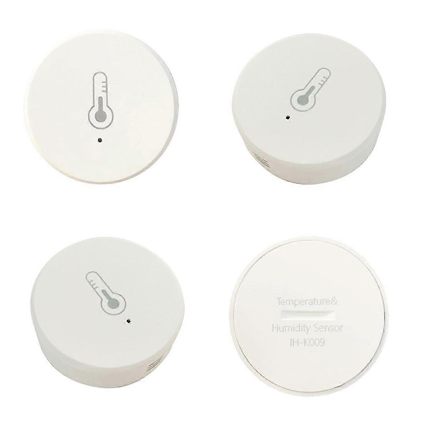 Tuya Zigbee Temperature and Humidity Sensor Voice Control Intelligent Home Hygrometer Real-Time Moni