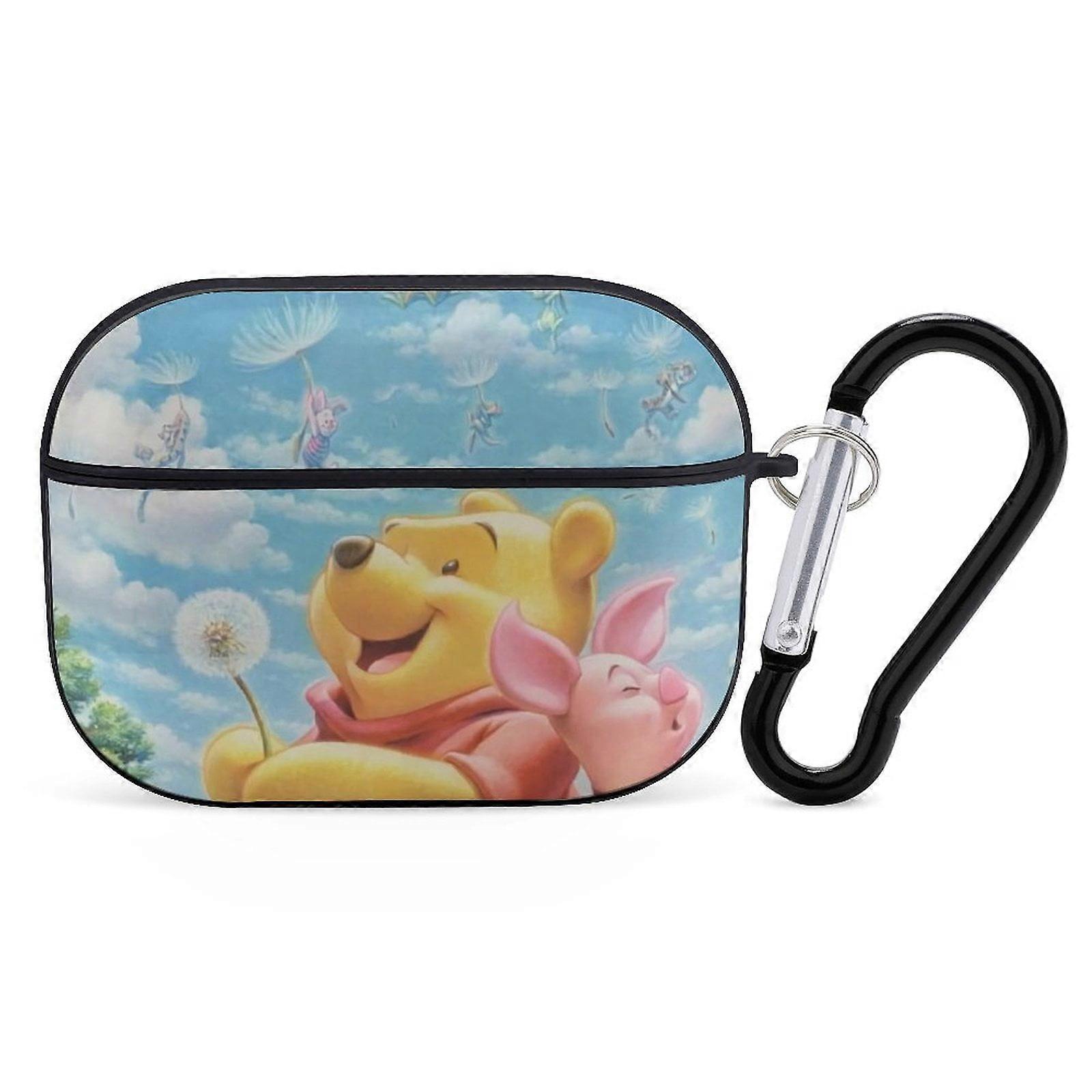Winnie The Pooh Case for Airpods Pro - Wireless Charging Support, Compatible with Airpods Pro Case for Women & Generation Case
