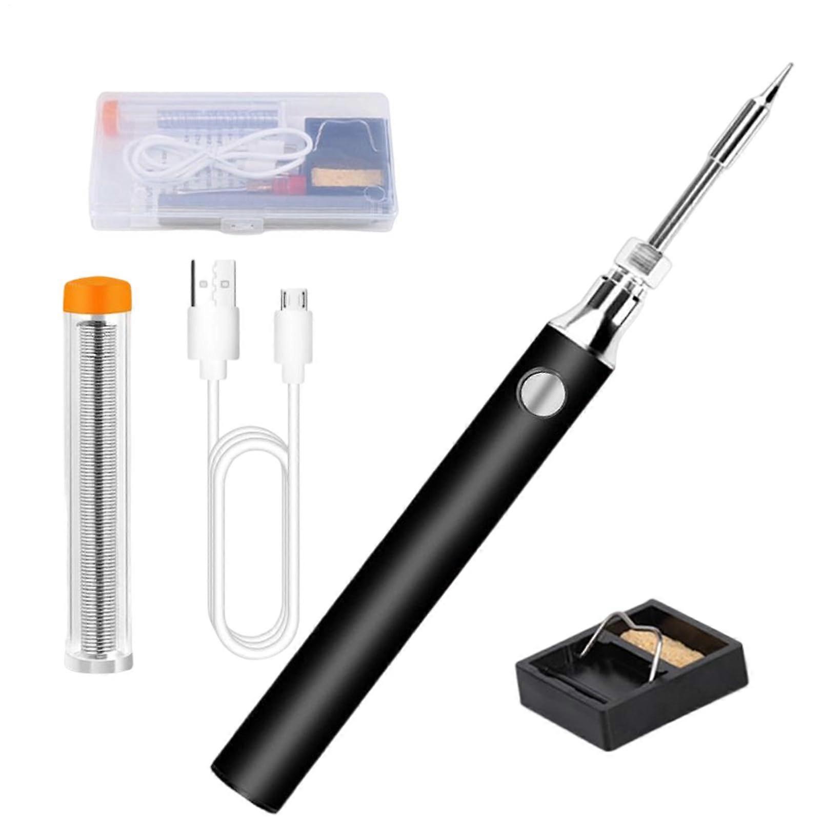 Rechargeable Soldering Iron, 3Speed Wireless Pen, Precision FastHeating Welding Tool For Projects, , Jewelry
